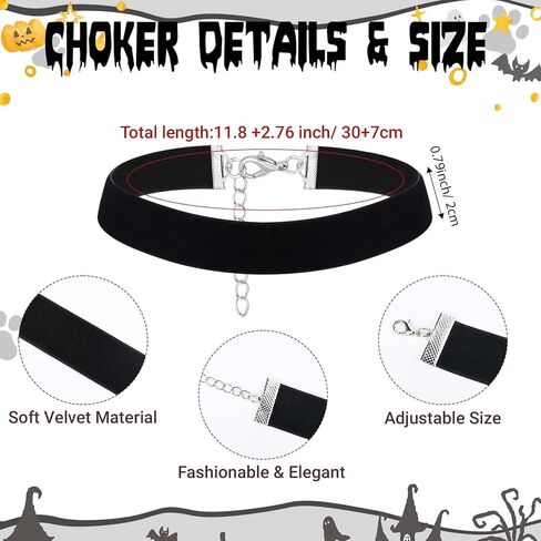Halloween Costume for Adult Include Headband Nose Tail and Choker for Men Women Party Dress Up in Saudi Arabia