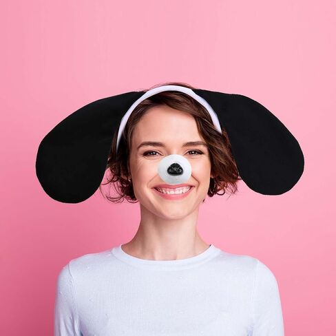 Halloween Costume for Adult Include Headband Nose Tail and Choker for Men Women Party Dress Up in Saudi Arabia