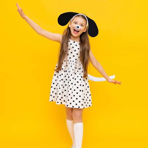 Halloween Costume for Adult Include Headband Nose Tail and Choker for Men Women Party Dress Up in Saudi Arabia