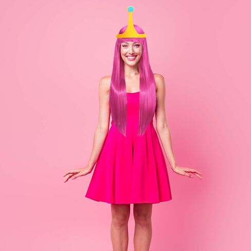 Kavoc Princess Gold with Blue Crown for Women Halloween Princess Fantasy Adventure Cosplay Dress Up in Saudi Arabia