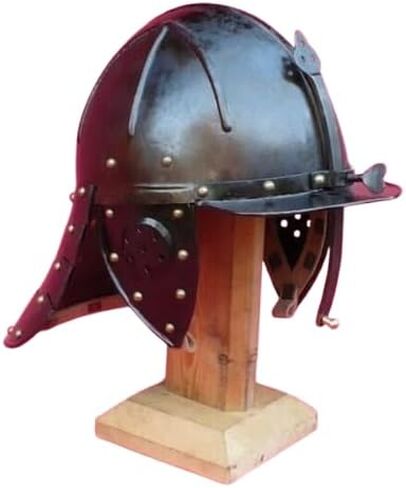 Medieval Lobster-Tail Pot Helmet English Civil War Era Helmet Best for Gift Item in Saudi Arabia