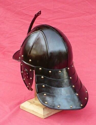 Medieval Lobster-Tail Pot Helmet English Civil War Era Helmet Best for Gift Item in Saudi Arabia