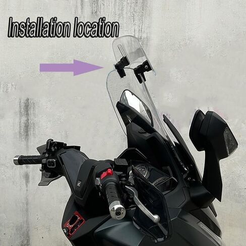 تمديد الزجاج الأمامي للدراجات النارية لـ BMW K1600GT K1600GTL K 1600 K1600 GT GTL K 1600GTL ، مفسد الزجاج الأمامي المنحرف in Saudi Arabia