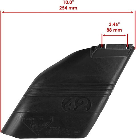 Replacement for Husqvarna 42" Deflector Shield w/Mounting Hardware for AYP 532130968 532130968 OEM in Saudi Arabia