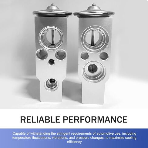 SLIMI 1 PC A/C Expansion Valve, Metal Steam Engine Cooling Valve, Universal Interior Air Conditioning System Repair Accessories, for Most Cars, Trucks, SUVs (Silver) in Kuwait