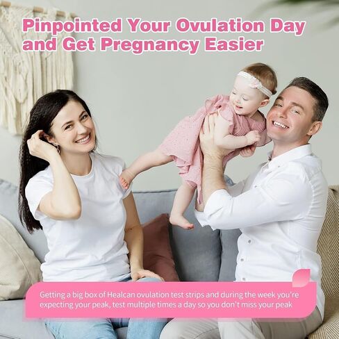 25 Count Ovulation Test Strips with Cups, Bulk Ovulation Test Strips for Women, Ovulation Predictor Kit, Accurate Fertility Tests for Home, Individually Wrapped 5mm LH in Kuwait