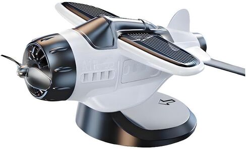 A Solar-Powered, Quiet-Rotation car Ornament relieves Fatigue, boosts Alertness, and adds Driving Fun. Suitable for All Cars, Offices, and Homes. Perfect for Any Sunny spot (Black) in Saudi Arabia