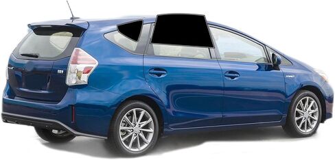 AUTOTEK Precut Windows Tint Film All Sides Cars Sun Blocking Protection Privacy Anti Shatter Glass 2 Ply Film Any Tint Shade kit for Toyota Prius V 2012-2017 in Saudi Arabia