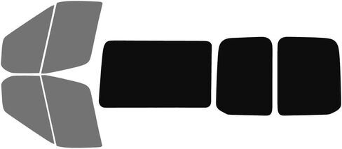 The Tint Effect Precut Window Tint Kit Compatible with Ford Transit Cargo Van (2015-2026) 150, 250, 350 Medium & High Roof (Includes: Front Door Window precuts in 15%) Automotive Film in Kuwait