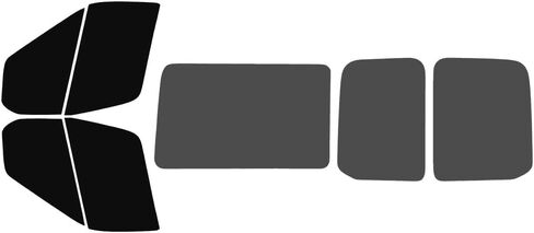 The Tint Effect Precut Window Tint Kit Compatible with Ford Transit Cargo Van (2015-2026) 150, 250, 350 Medium & High Roof (Includes: Front Door Window precuts in 15%) Automotive Film in Kuwait