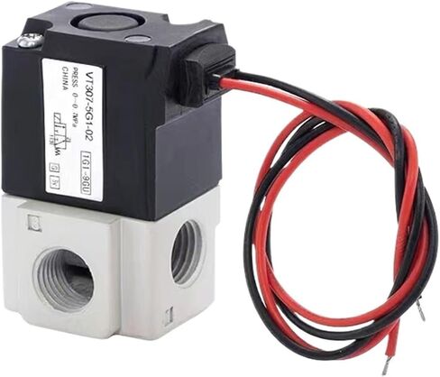 VT307 Series 1/8" 1/4" DC 24V AC220V 2 Position 3 Way High Frequency Solenoid Vacuum Valve VT307-5G-02 VT307-4G-01 VT307V-4G-01(VT307-6G1-01) in Saudi Arabia