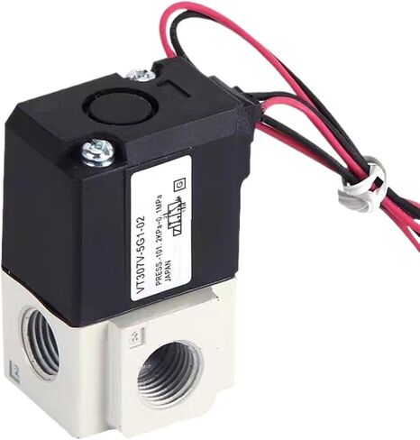 VT307 Series 1/8" 1/4" DC 24V AC220V 2 Position 3 Way High Frequency Solenoid Vacuum Valve VT307-5G-02 VT307-4G-01 VT307V-4G-01(VT307-6G1-01) in Saudi Arabia