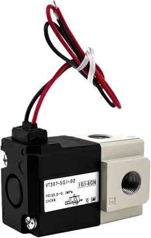 VT307 Series 1/8" 1/4" DC 24V AC220V 2 Position 3 Way High Frequency Solenoid Vacuum Valve VT307-5G-02 VT307-4G-01 VT307V-4G-01(VT307-6G1-01) in Saudi Arabia