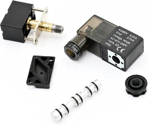 Pneumatic Solenoid Valve 3V210-08 DC12V DC24V AC110V AC220V 3 Way 2 Position Air Directional Control Valve Gas Magnetic Valve(DC24V) in Saudi Arabia