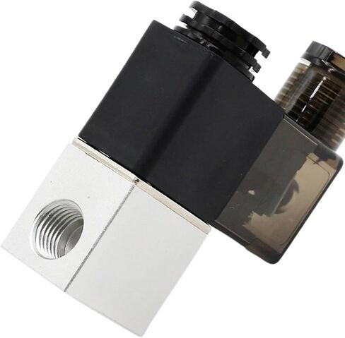 2V025-08 2V025 06 1/4 1/8 For Air Solenoid Valve Pneumatic Control Valves Normally Closed DC 12V 24V 220V 110V 2 Way 2 Position(2V025-06,DC12V) in Saudi Arabia