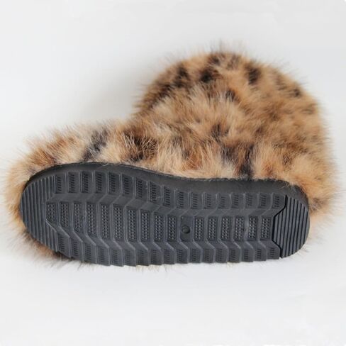 QMFUR المرأة فروي فو فراء الأحذية غامض رقيق منتصف العجل الثلوج الأحذية من جلد الغزال الدافئة الفراء اصطف الجوارب شقة أحذية الموضة in Kuwait