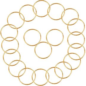 12Pcs Macrame Hoops Ring, BetterJonny 5 Inch Metal Craft Rings Hoops Silver Dream Catcher Rings Wreath Hoop Rings for Home Decorations DIY Crafts and Wall Hanging Crafts in Kuwait