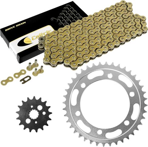 سلسلة محركات Caltric و Sprockets متوافقة مع Kawasaki VN800 Vulcan 800 Drifter 1999 2000-2006 in Saudi Arabia