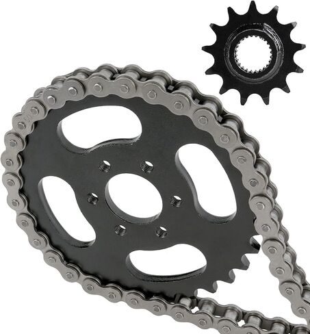 530 Chain Sprocket Kit, 530 32T Rear Chain Sprocket, 530 16T Front Sprocket, 530 Chain 92 Links for GY6 125cc 150cc 200cc 250cc ATV UTV Go Kart Buggy TaoTao Chinese Quads in Saudi Arabia