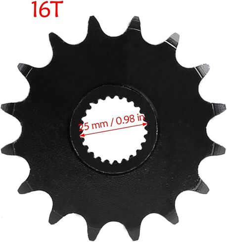 530 Chain Sprocket Kit, 530 32T Rear Chain Sprocket, 530 16T Front Sprocket, 530 Chain 92 Links for GY6 125cc 150cc 200cc 250cc ATV UTV Go Kart Buggy TaoTao Chinese Quads in Saudi Arabia