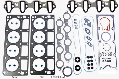 Engine Rebuild Overhaul Kit FITS: 1999-2001 Chevrolet GMC 5.3L 5300 V8 Vortec W/Flat-Top Pistons in Saudi Arabia