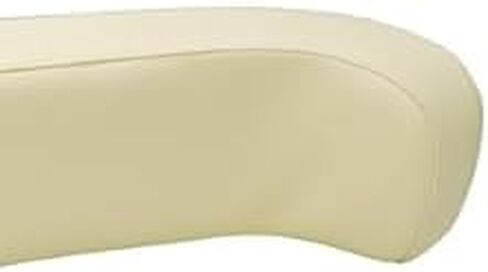 R0874 Seat Back White Vinyl on Steel For Oliver Tractor Models 1550 1555 1650 1655 1750 1755 1850 1855 in Saudi Arabia