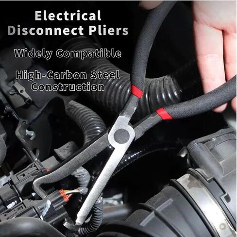 37960 CHOLICAL DISCLOCKNECT CLIRS ، تم ترقيته 8INCH AUTOMOTIVE COMPLICAL COLLECTACT TOURCH ، أدوات إصلاح خطوط الوقود (1 * مستقيم+1 * 60 °) in Kuwait
