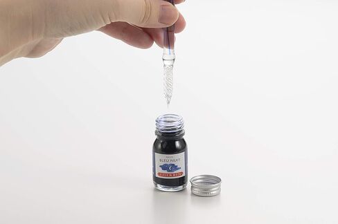 J. Herbin Fountain Pen Ink - 10 ml Bottled - ECLAT de Saphir in Kuwait