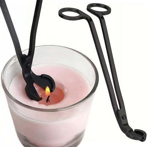 Candle Wick Trimmer – Precision Stainless Steel Wick Cutter for Scented Candles and Pillar Candles, Ideal for Home and Aromatherapy, Ensures Clean & Even Burning, Easy to Use & Durable in Saudi Arabia