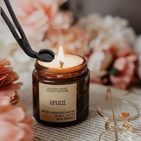 Candle Wick Trimmer – Precision Stainless Steel Wick Cutter for Scented Candles and Pillar Candles, Ideal for Home and Aromatherapy, Ensures Clean & Even Burning, Easy to Use & Durable in Saudi Arabia