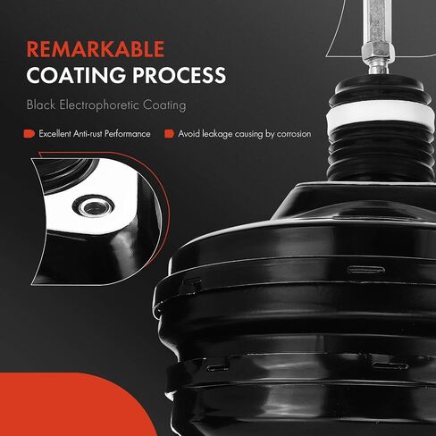 A-Premium Vacuum Power Brake Booster Compatible with Volkswagen Passat 2002-2005 & Audi A4 2002-2010, A4 Quattro 2002-2009, A6 2002/2004, A6 Quattro 2002-2005, S4 2004-2009, S6, S8 & Seat Exeo 2011 in Saudi Arabia