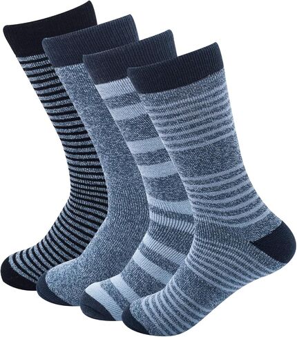 Sock Amazing Stylish للرجال 4 أزواج من الجوارب الحرارية للشتاء الشديد الطقس البارد السميك للطقس in Kuwait