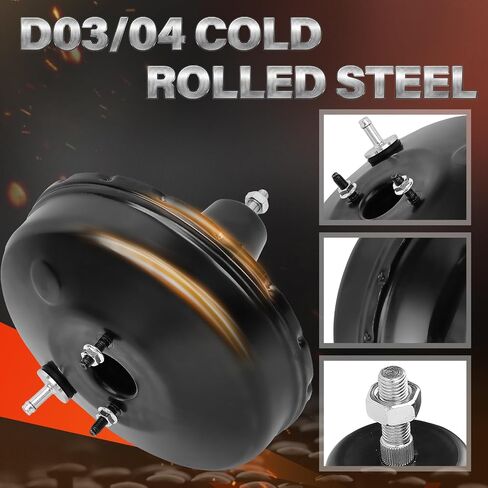 53-4639 BAKEUM BAKE BOOSER BOOSER بالفراغ المتوافقة مع نماذج TOYOTA المختارة - Yaris 2006-2011 1.5L - استبدل# 4461052430 ، 4461052461 in Saudi Arabia