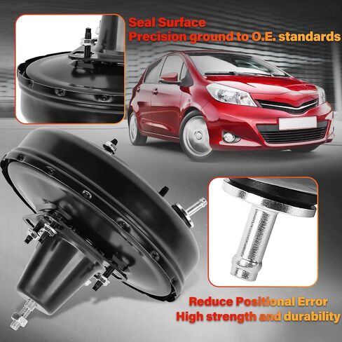 53-4639 BAKEUM BAKE BOOSER BOOSER بالفراغ المتوافقة مع نماذج TOYOTA المختارة - Yaris 2006-2011 1.5L - استبدل# 4461052430 ، 4461052461 in Saudi Arabia