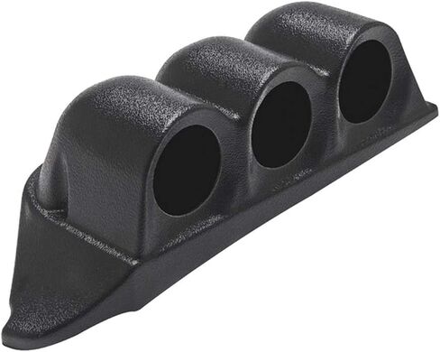 GlowShift Black Triple Dashboard Gauge Pod Compatible with Ford Super Duty F-250 F-350 Power Stroke 1999-2007 - ABS Plastic - Mounts (3) 2-1/16" (52mm) Gauges to Truck's Dash in Saudi Arabia
