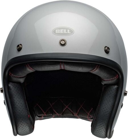 BELL Custom 500 Open-Face Motorcycle Helmet (Gloss Rally Black/Bronze - Medium) in Saudi Arabia