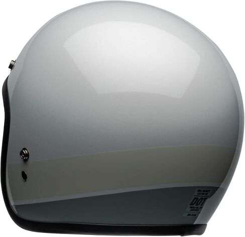 BELL Custom 500 Open-Face Motorcycle Helmet (Gloss Rally Black/Bronze - Medium) in Saudi Arabia