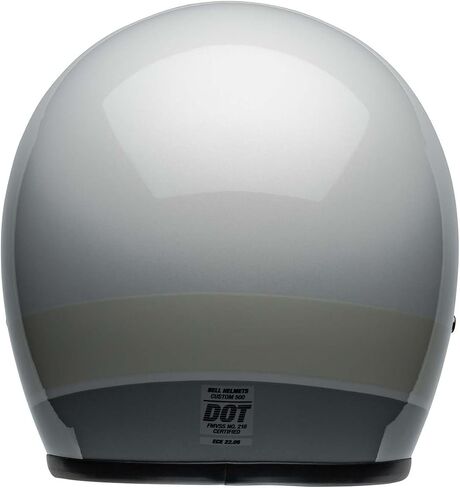 BELL Custom 500 Open-Face Motorcycle Helmet (Gloss Rally Black/Bronze - Medium) in Saudi Arabia