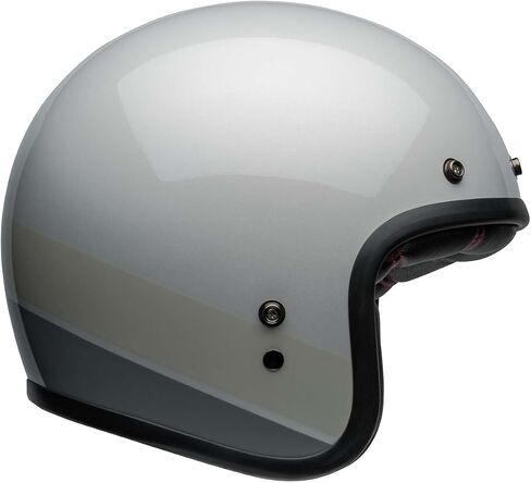 BELL Custom 500 Open-Face Motorcycle Helmet (Gloss Rally Black/Bronze - Medium) in Saudi Arabia