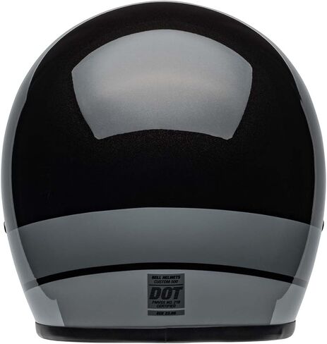 BELL Custom 500 Open-Face Motorcycle Helmet (Gloss Rally Black/Bronze - Medium) in Kuwait