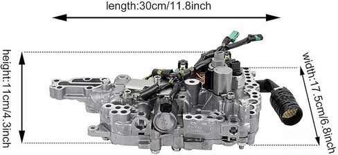CVT Transmission Valve Body with Solenoids Replacement for Nissan Altima Rogue Sport 2.0L 2.5L 2013-2019 JF016E in Saudi Arabia
