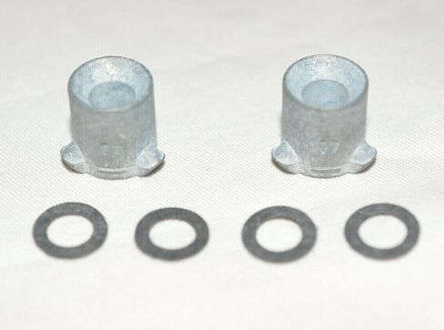 (2 حزمة) .047 "فوهة مضخة التفريغ للسان مع الحشيات: Holley Carburetor 2300 ، 4150 ، 4160 و 4500 in Kuwait