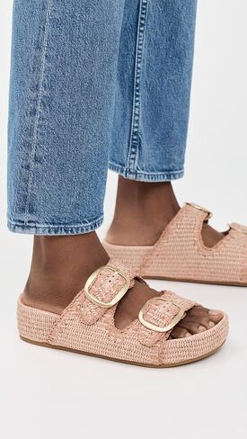 Loeffler Randall Women's Theo Two Band Sandals in Saudi Arabia