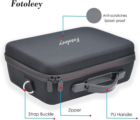 Fotoleey Carrying Case for Insta360 X4 with Shoulder Strap Hard Shell in Saudi Arabia
