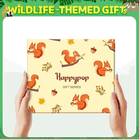 Happypop مضحك السنجاب الجوارب للأطفال - هدايا عاشق السنجاب للأولاد 7-9 سنوات ، حشوات لطيفة للتخزين الحيوانات in Saudi Arabia