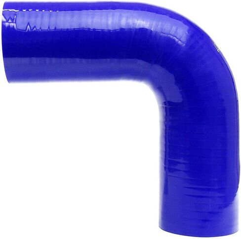 HPS HTSEC90-238-BLK السيليكون عالية درجة الحرارة 40 ply معززة 90 درجة خرطوم المرفق المرفق ، 55 رطل/بوصة مربعة الحد الأقصى للضغط ، 3.5 "طول الساق على كل جانب ، 2-3/8" معرف ، أسود in Saudi Arabia