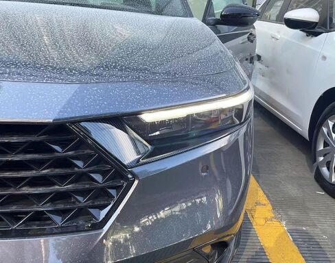 إكسسوارات السيارات الأمامية غطاء الجفن الأمامي تغطية خارجية مناسبة ل Honda Accord 11th 2023 2024 2025 2pcs ABS style chrome in Kuwait