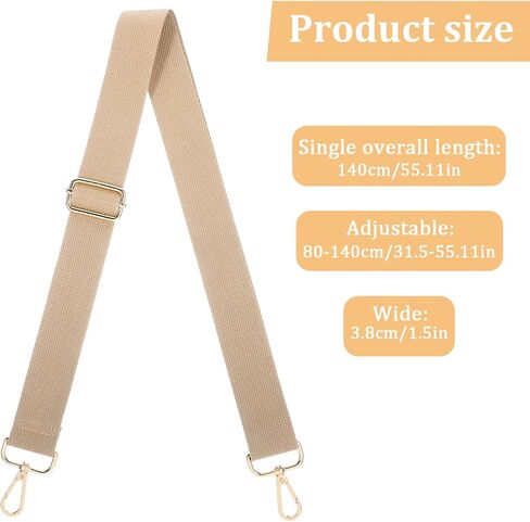 cobee 8 Pcs Wide Purse Straps Replacement, Colorful Solid Color Crossbody Bag Straps Set Adjustable Shoulder Handbag Strap for Women in Saudi Arabia