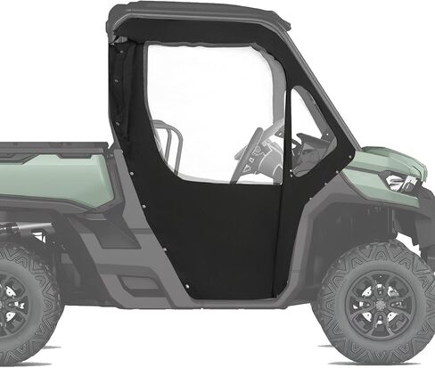 HECASA Soft Cab Enclosure Doors Compatible with 2016-Later Can-Am Defender HD5 HD7 HD8 HD9 HD10 Pro Limited DPS XT XTP XMR 6x6 Mossy Oak 2 Seaters in Saudi Arabia