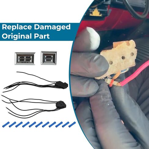 Autovic Power Window Switch Kit Minive Pigtrain Connector for 1980s GM Chevy Truck C10 CAR in Kuwait